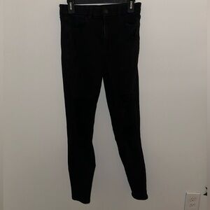 black american eagle ripped jeans